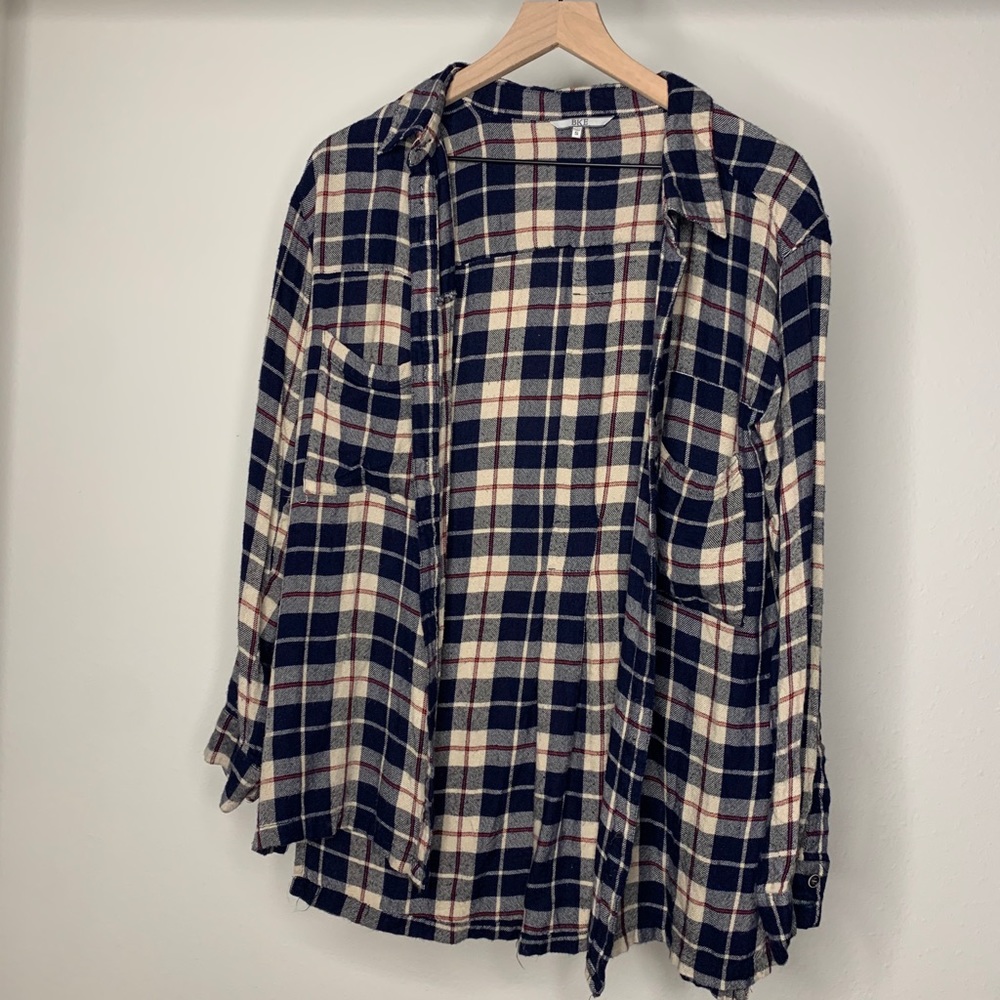 BKE Soft Checkered Flannel